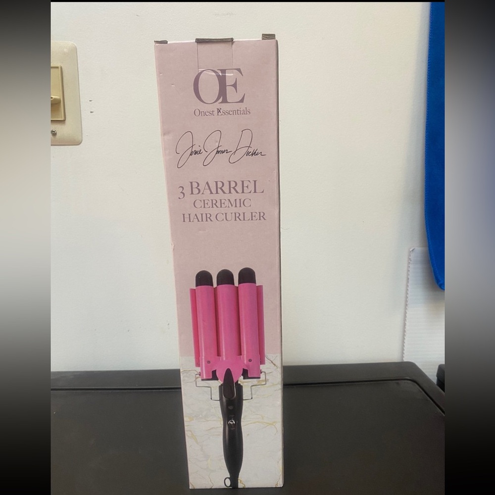 3 barrel ceramic wave iron